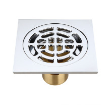 100mm 120mm Brass odor-resistant and anti-clogging floor drain for bathroom and washing machine